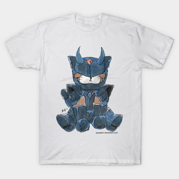 Harlock the Cat Cosplay: Black Knight Cecil T-Shirt by Aqutalion